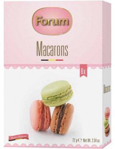 Macarons 6 assortis