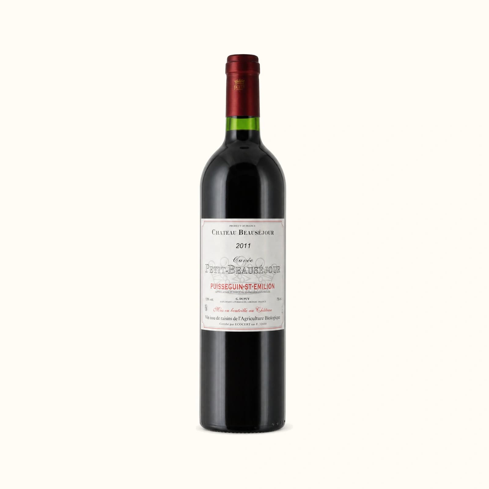 Château St-Émilion 75 cl bio