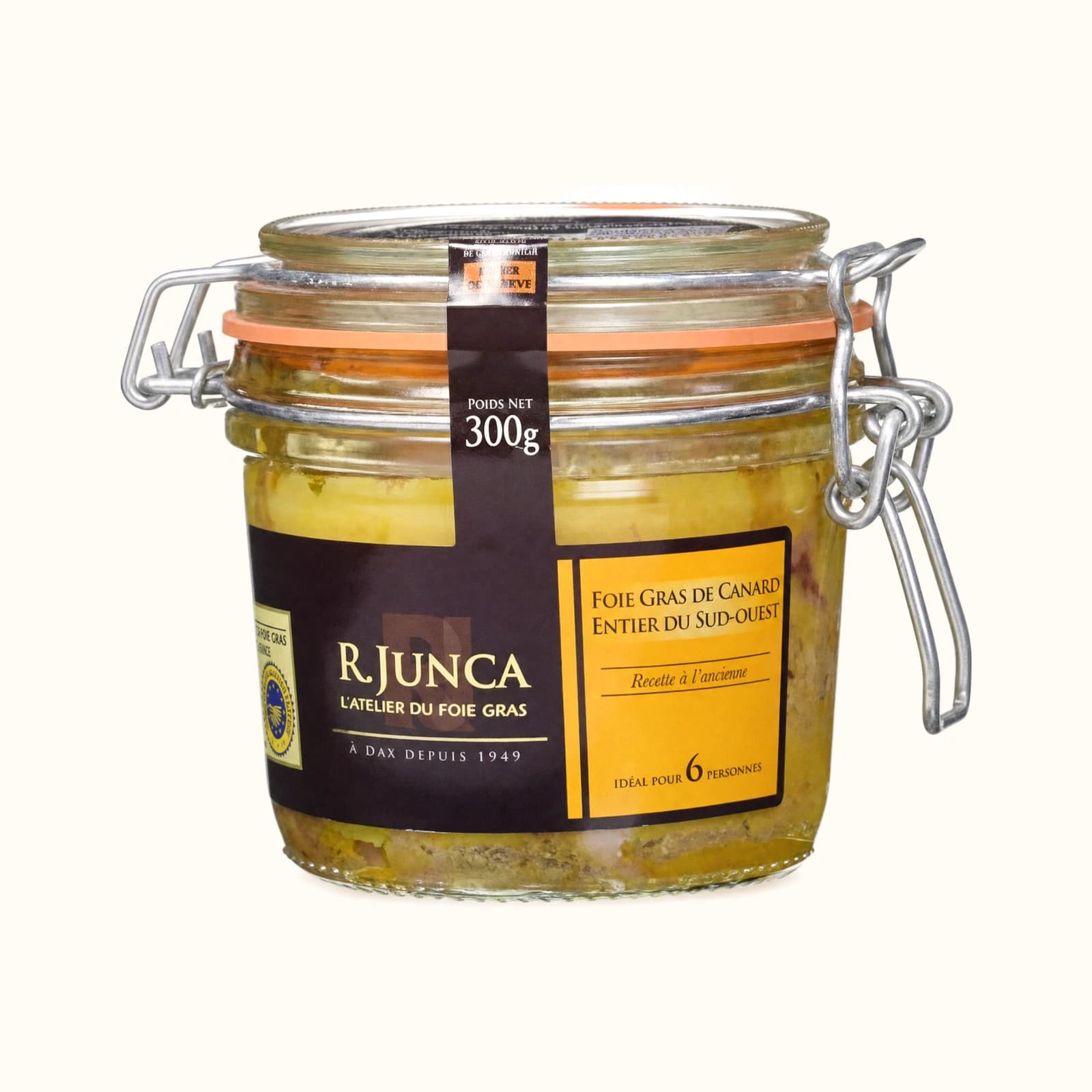 Foie gras d'anatra intero 300 g